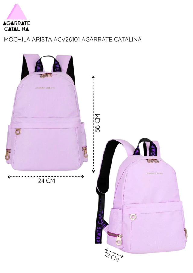 Mochila Arista Agarrate Catalina de Bashop — imagen 5