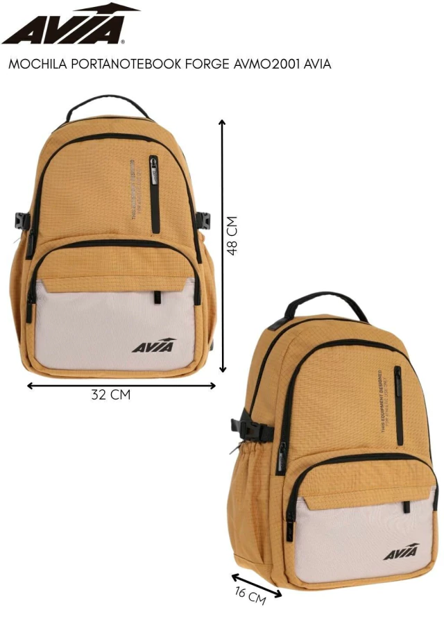 Mochila portanotebook Forge Avia de Bashop — imagen 6