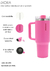 VASO TÉRMICO 1200 ML COTTON SKORA - comprar online