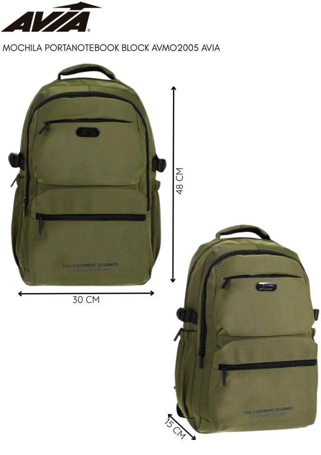 Mochila portanotebook Block Avia de Bashop — imagen 5