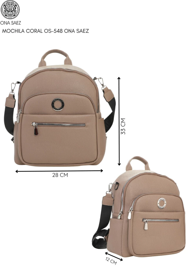 Mochila coral ona Saez — imagen 8