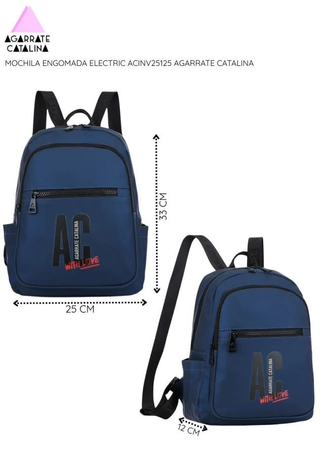 Mochila engomada Electric Agarrate Catalina de Bashop — imagen 5