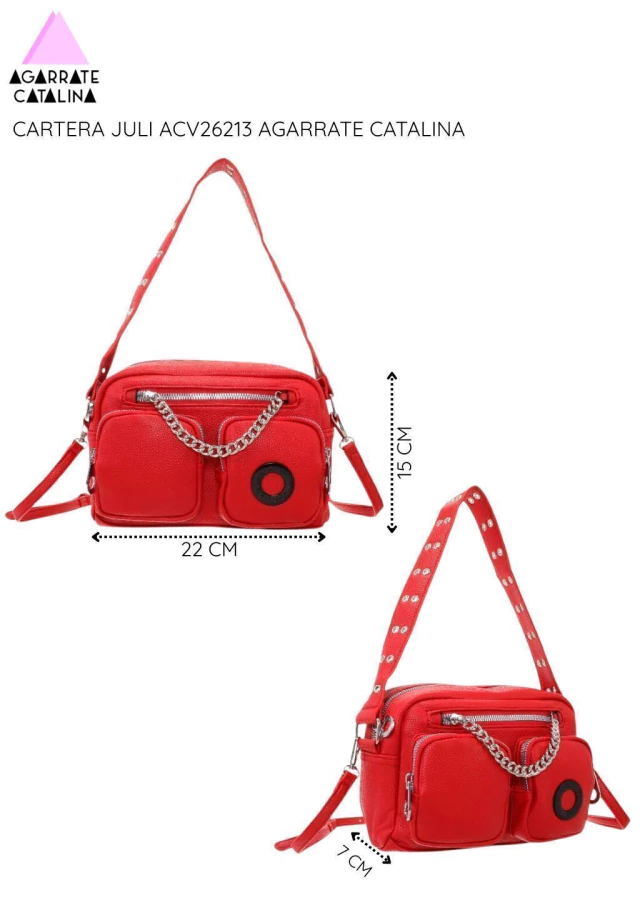 Cartera pu Juli Agarrate Catalina de Bashop — imagen 7
