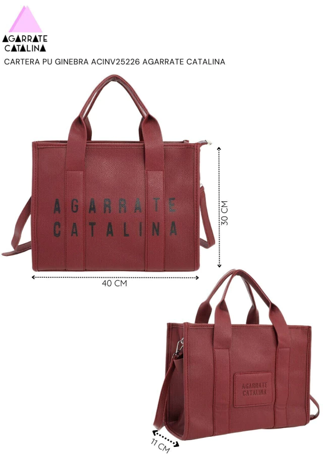 Cartera pu ginebra agarrate Catalina — imagen 8