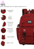 MOCHILA PORTANOTEBOOK MILENA AGARRATE CATALINA