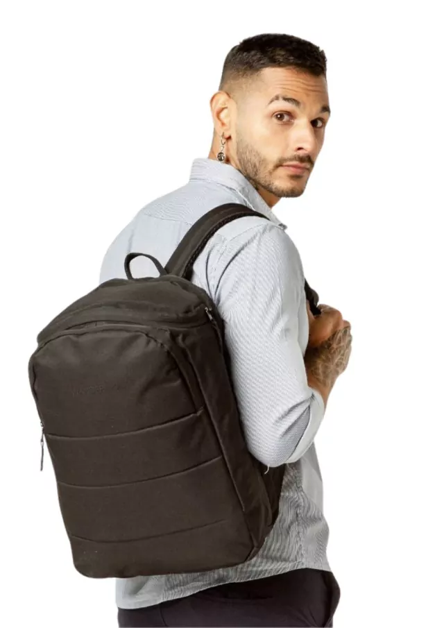 Mochila matero portanotebook portatermos desmontable wanderlust nomad de Bashop — imagen 9