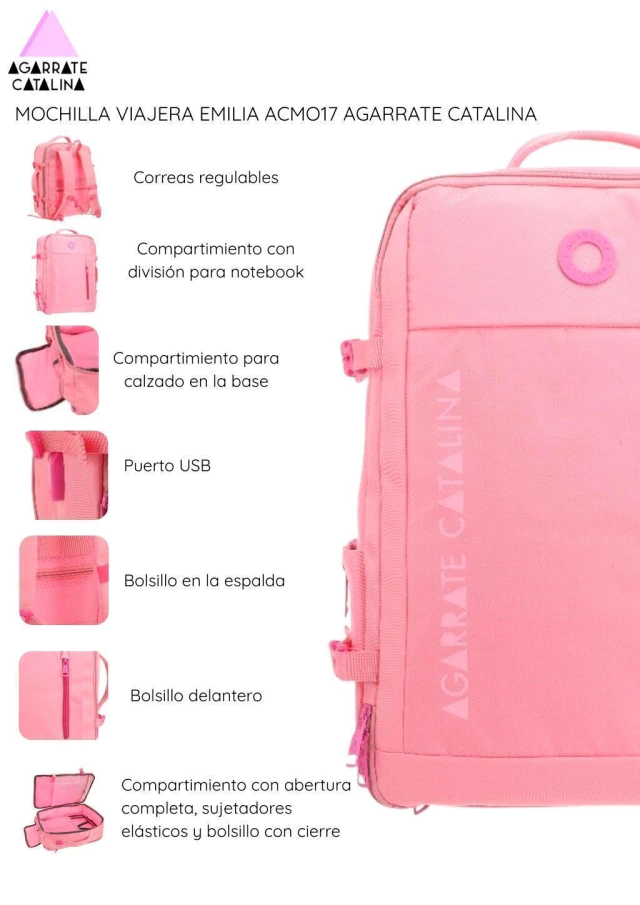 Mochila viajera Emilia de Bashop — imagen 8