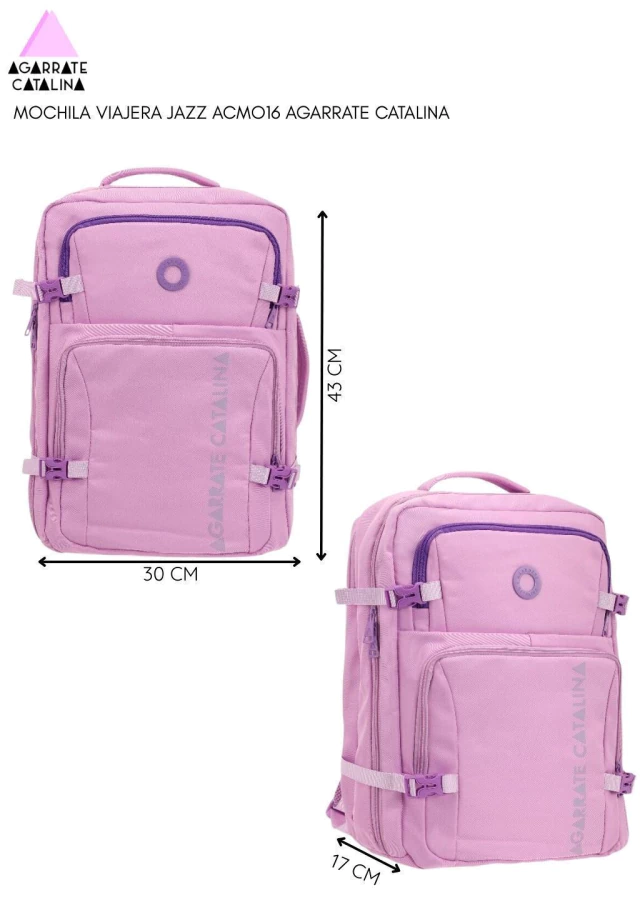 Mochila viajera Jazz de Bashop — imagen 5