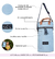 Matera Mochila Bolso Matero Agarrate Catalina Q - comprar online