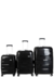 Set Valijas Ona Saez Voyage Negro - comprar online