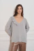 PRE ORDER Sweater Brianna Gris 11/04 - comprar online