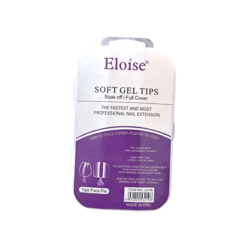 Tips Uñas Eloise Soft Gel Nails Press On 120pcs Postizas