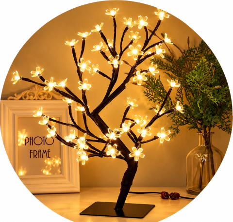 Arbol Led de Cerezo Luces Led Deco Hogar