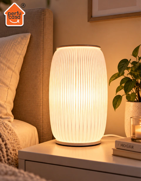 Velador Led 3d Calido Lampara Mesa Craft Moderno Dormitorio