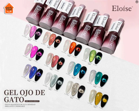 Esmalte Semipermante ELOISE Gel Ojo Gato Cat Eye Iman Uv X 10 ML - comprar online