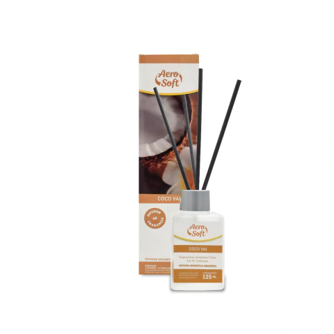 Imagen de Difusores de Ambiente Aerosoft 125ml con 4 Varillas