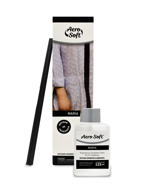 Difusores de Ambiente Aerosoft 125ml con 4 Varillas - PERFUCASA.COM