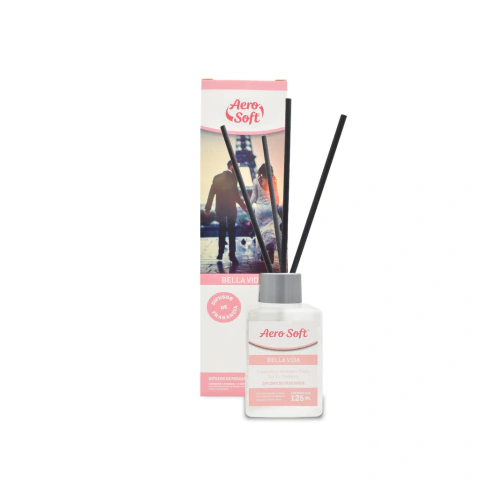 Difusores de Ambiente Aerosoft 125ml con 4 Varillas - PERFUCASA.COM