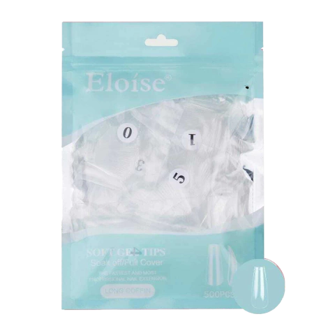 Tips Uñas Eloise Soft Gel Nails Press On 500pcs Postizas en internet