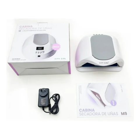 Cabina Uv Led Lámpara 288w City Girl Manicura Semipermanente