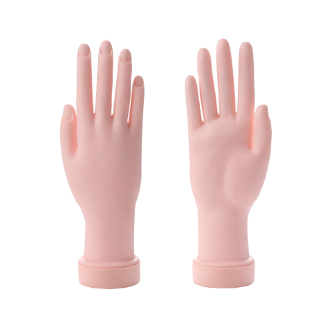 Mano De Practica Para Manicuria Uñas Esculpidas