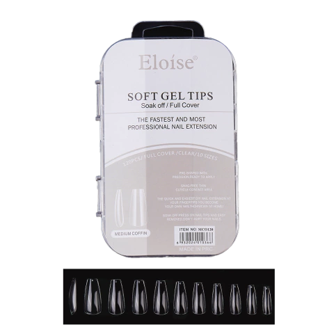 Imagen de Tips Uñas Eloise Soft Gel Nails Press On 120pcs Postizas