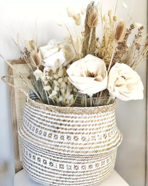 CANASTO TAGANGA COMBINADO BLANCO