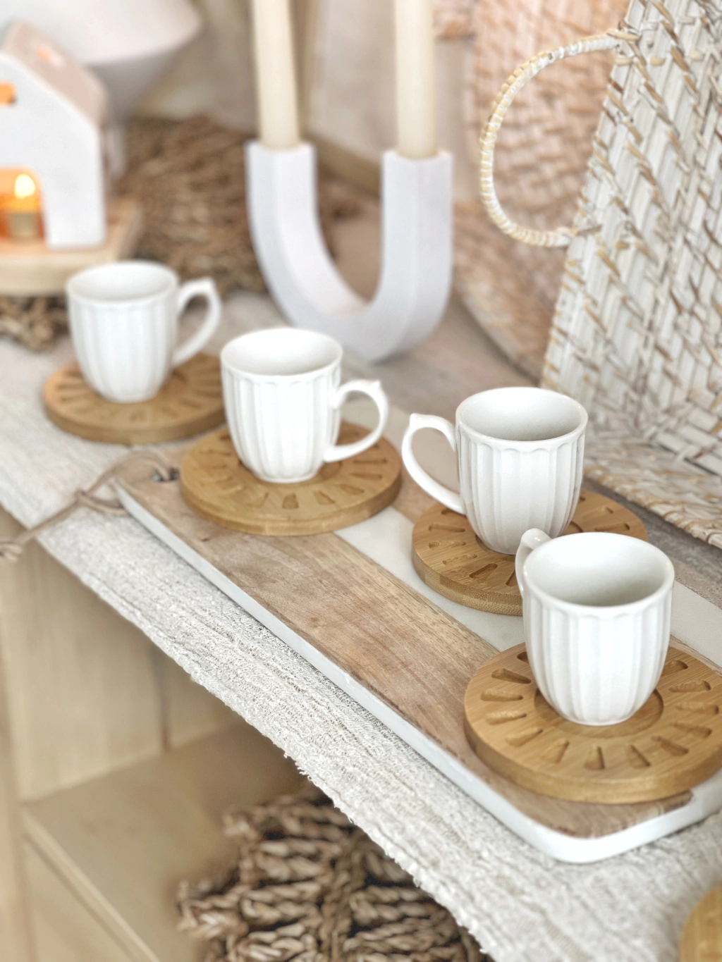 SET DE TAZAS SAKURA x6