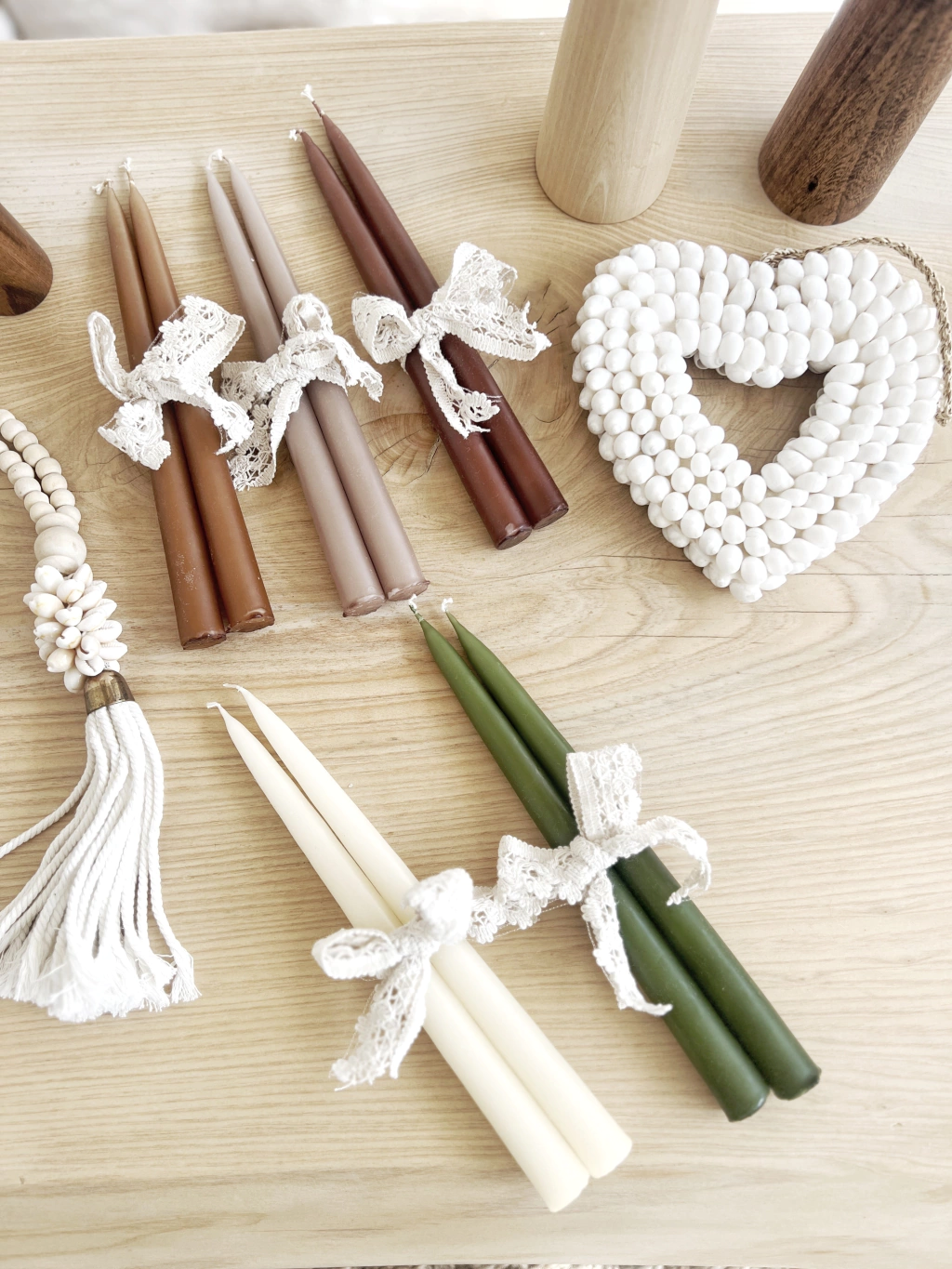 VELAS CONICA PARA CANDELABRO
