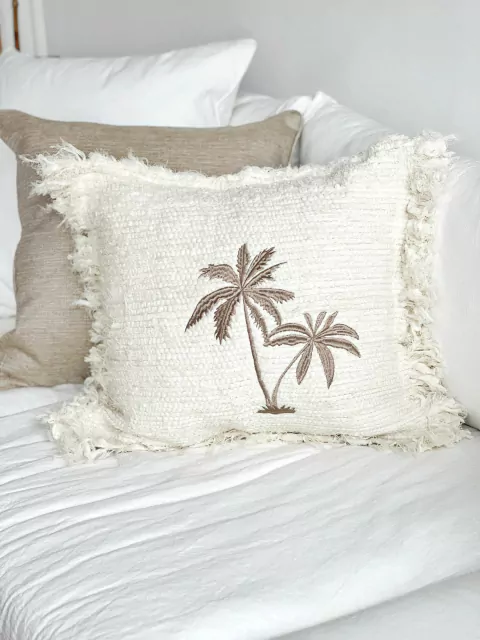 ALMOHADON PALMERA TEJIDA - comprar online