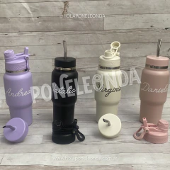 MATE LISTO / BOTELLA (2 en 1) - Diseño personalizado
