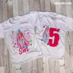 REMERA CUMPLE ALGODON - BARBIE - comprar online