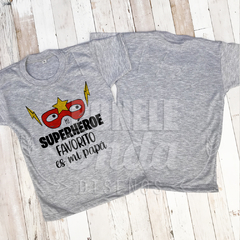 REMERA NIÑO/A - Superheroe favorito en internet
