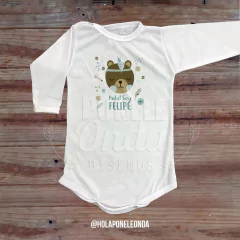 BODY MANGA LARGA - Osito Boho - comprar online