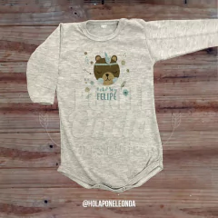 BODY MANGA LARGA - Osito Boho