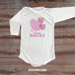 BODY MANGA LARGA - Corazones - comprar online