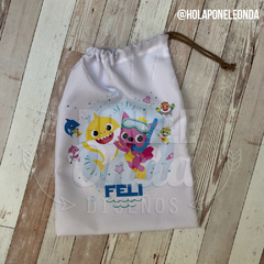 BOLSA TELA - Baby Shark