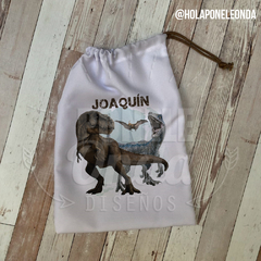 BOLSA TELA - Dinosaurios A