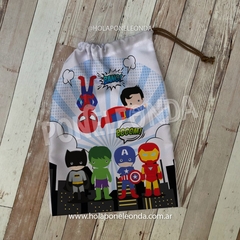 SOUVENIR - Bolsitas de tela - Superheroes