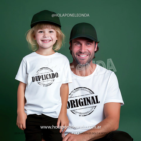 COMBO REMERAS Original + Duplicado