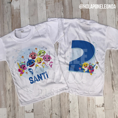 REMERA CUMPLEAÑOS - Baby shark