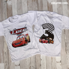 REMERA CUMPLEAÑOS - Cars