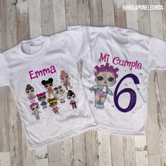 REMERA CUMPLEAÑOS - LOLs