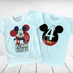 REMERA CUMPLEAÑOS - Mickey A - comprar online