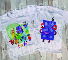 REMERA CUMPLEAÑOS - Number Blocks - comprar online