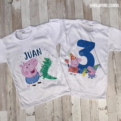 REMERA CUMPLEAÑOS - Peppa B