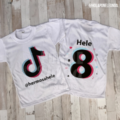 REMERA CUMPLEAÑOS - Tik Tok