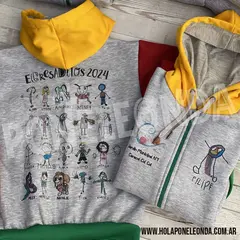 CAMPERA EGRESADITOS 2027 - Dibujos autoretratos - tienda online