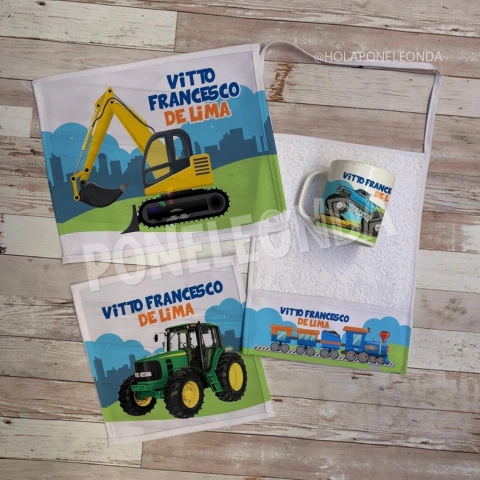 SET DE JARDIN - TRANSPORTES BLIPPI