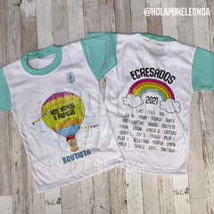 REMERA EGRESADITOS 2025 - Globo aerostático en internet